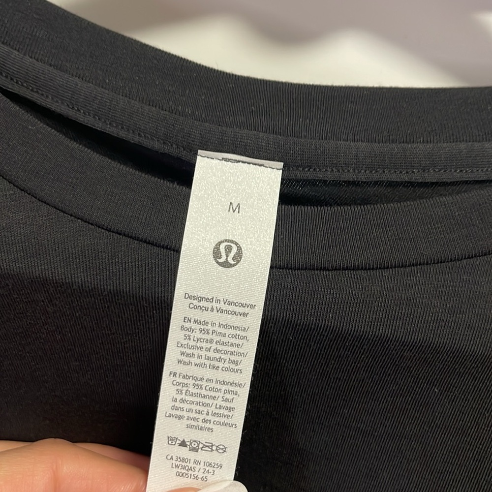 NWT Lululemon Twist-Back Relaxed- Fit Long-Sleeve Shirt - Picture 10 of 11